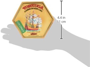 Tortuga Golden Rum Cake Mini from Caribbean (112g), Pack of 3, Traditional Caribbean Flavor, Moist, Individually Packaged, Perfect for Desserts, and Special Occasions