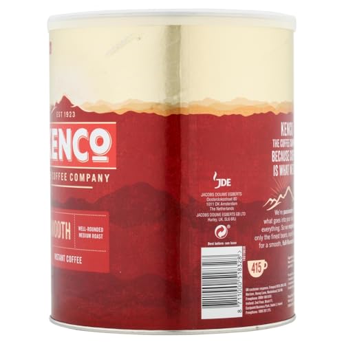 Kenco Smooth Instant Coffee - 1 x 750g Tin