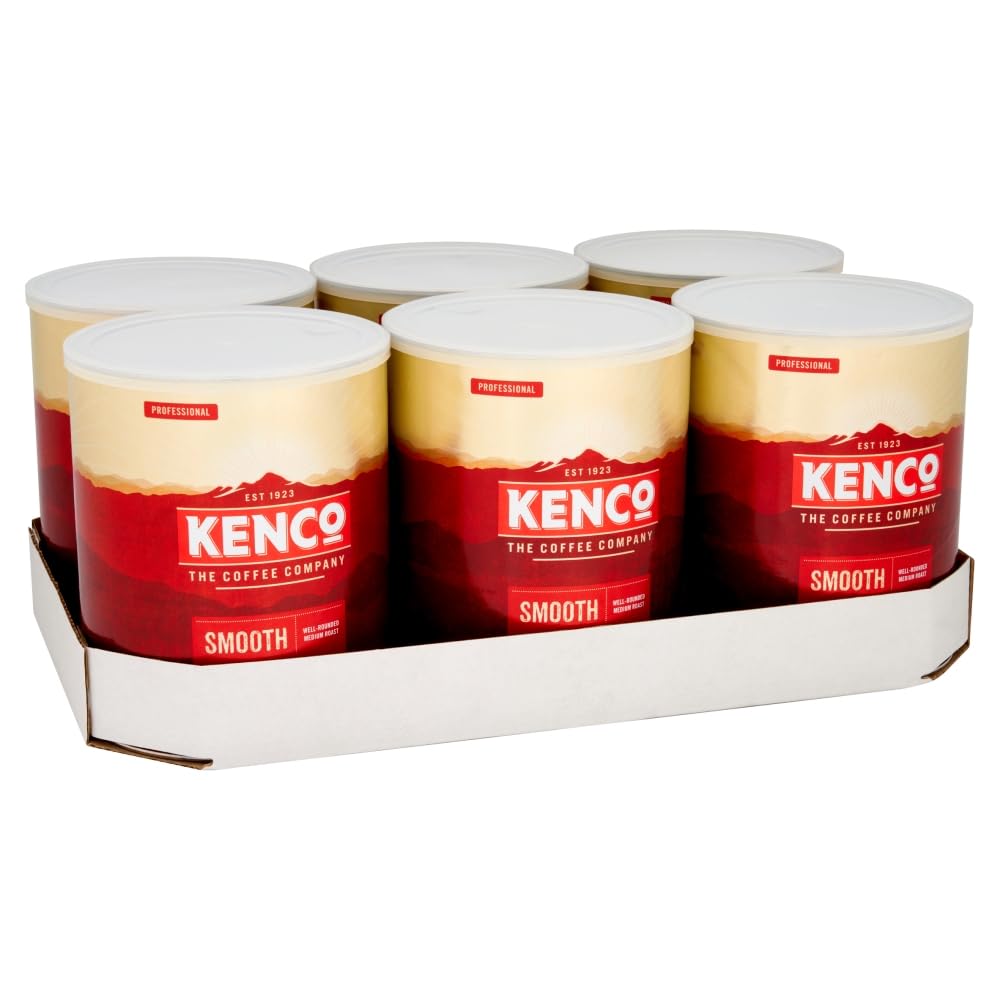 Kenco Smooth Instant Coffee - 1 x 750g Tin