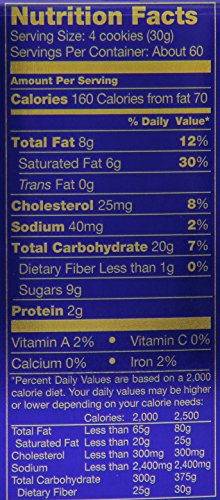 Continental Bakeries Royal Dansk Butter Cookies (Metal Round Tin), Danish Butter Biscuits, 1 kg