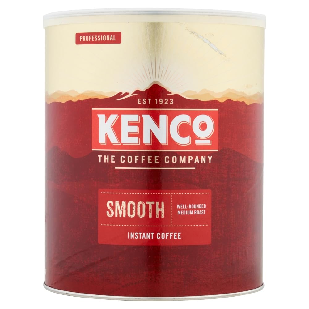 Kenco Smooth Instant Coffee - 1 x 750g Tin