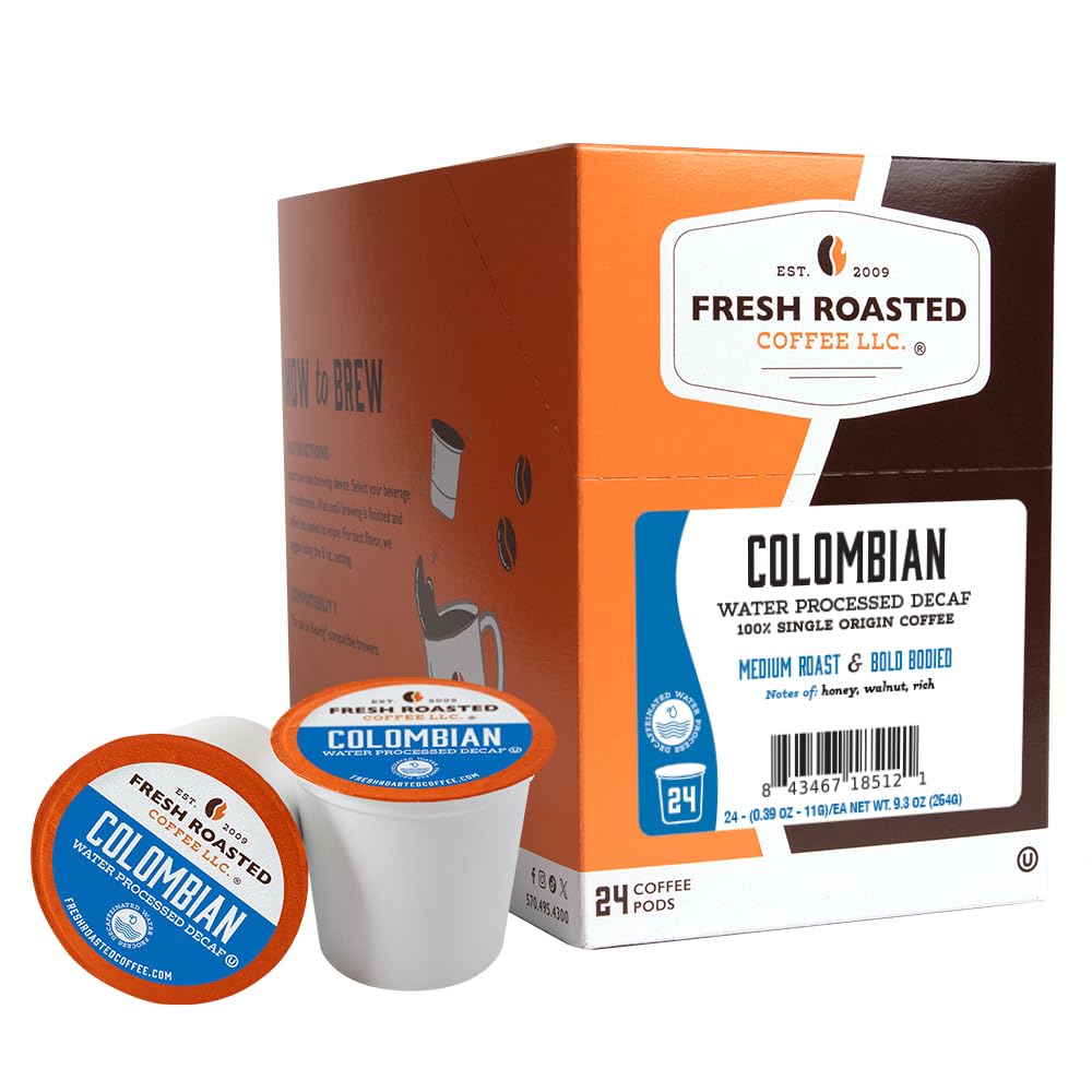 Fresh Roasted Coffee, Italian Roast, Dark, 96 Pods for K Cup Brewers