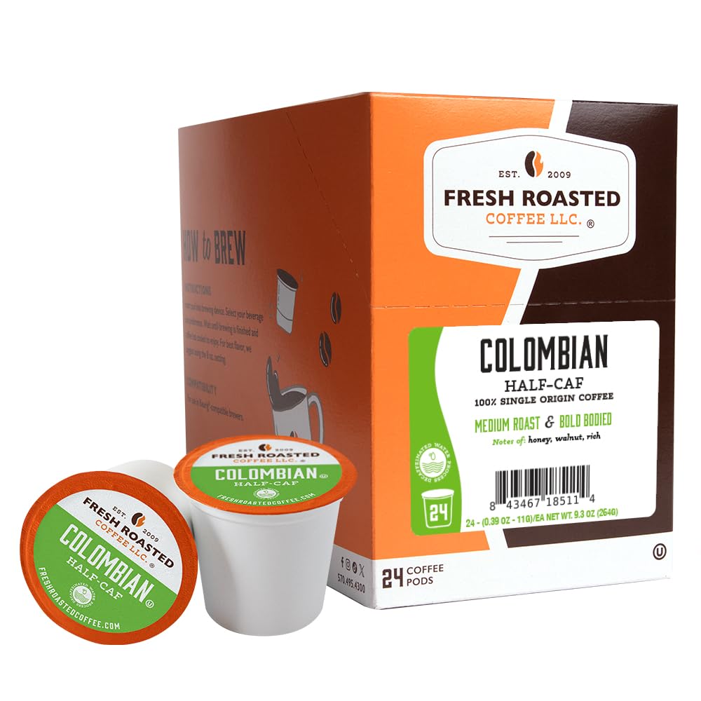 Fresh Roasted Coffee, Italian Roast, Dark, 96 Pods for K Cup Brewers