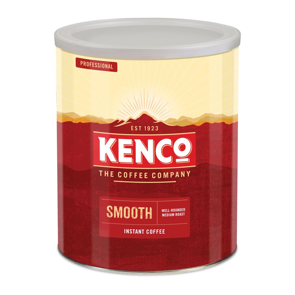 Kenco Smooth Instant Coffee - 1 x 750g Tin