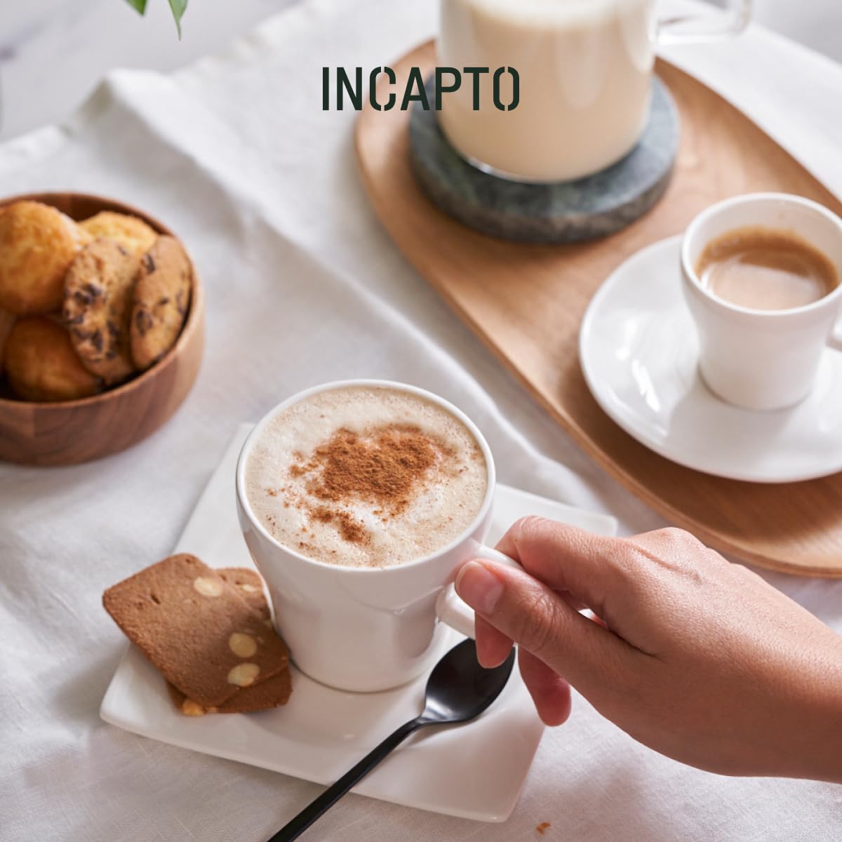 Incapto Medium Roast Jungle Blend Whole Bean Coffee 500g | Natural Rich Aroma and Flavor | Blend of Origins – Guatemala, Brazil, and Peru | 100% Arabica | Specialty Coffee 80 SCA Points