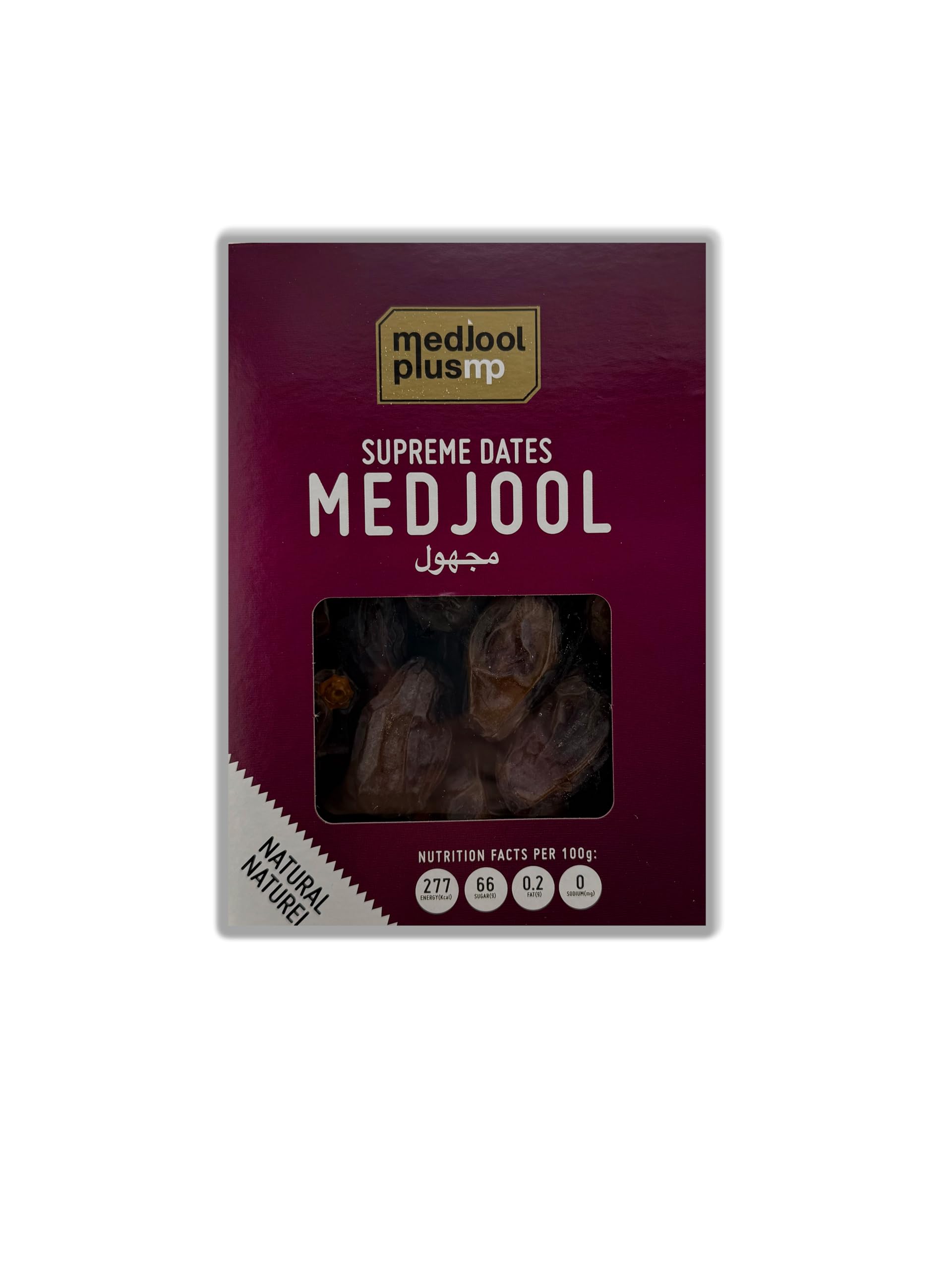Medjool Plus Choice Grade Medjool Dates 1kg – Premium Jumbo Dates with – Soft, Sweet & Fresh – No Added Sugar – Luxury Gift Box