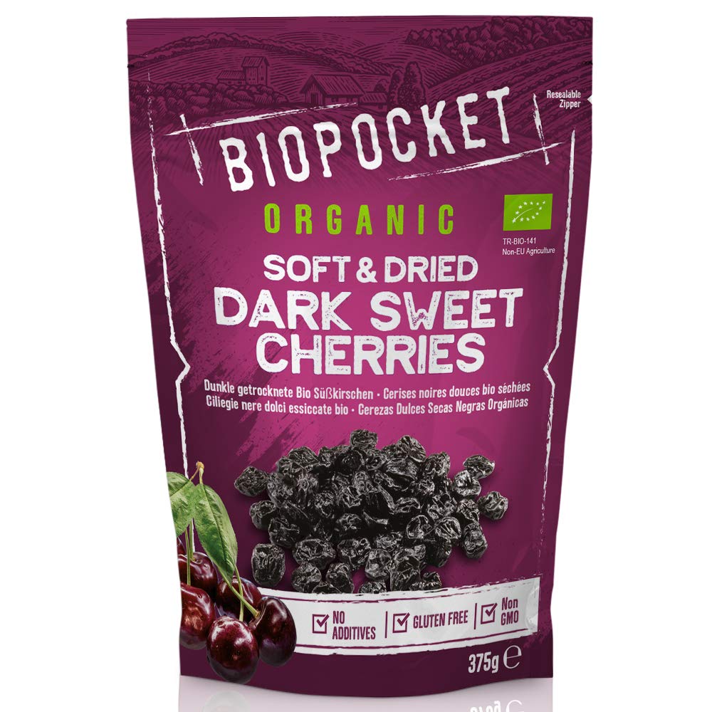 Biopocket Organic Dried Apricots, 2 x 500 g