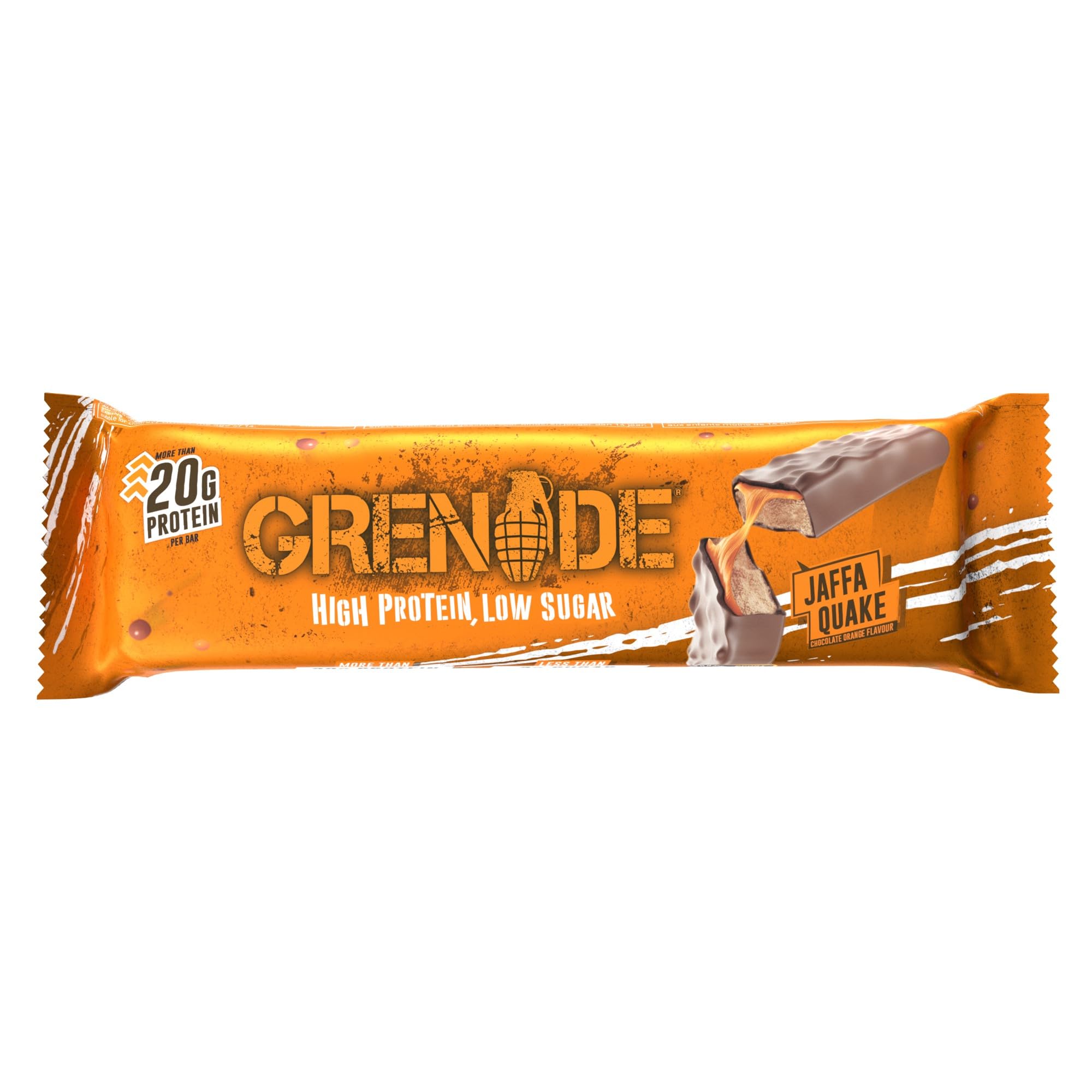 Grenade OREO White High Protein, Low Sugar Bars, 12 x 60 g – 21 g Protein per Snack Bar with Crunchy OREO Pieces & White Chocolate Coating