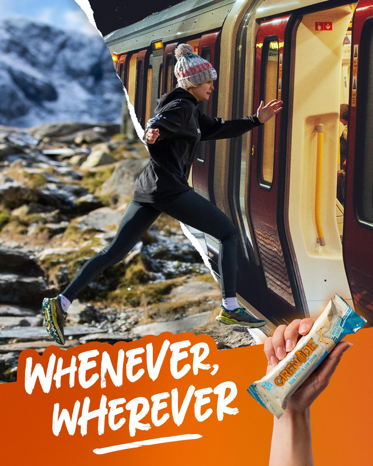 Grenade OREO White High Protein, Low Sugar Bars, 12 x 60 g – 21 g Protein per Snack Bar with Crunchy OREO Pieces & White Chocolate Coating