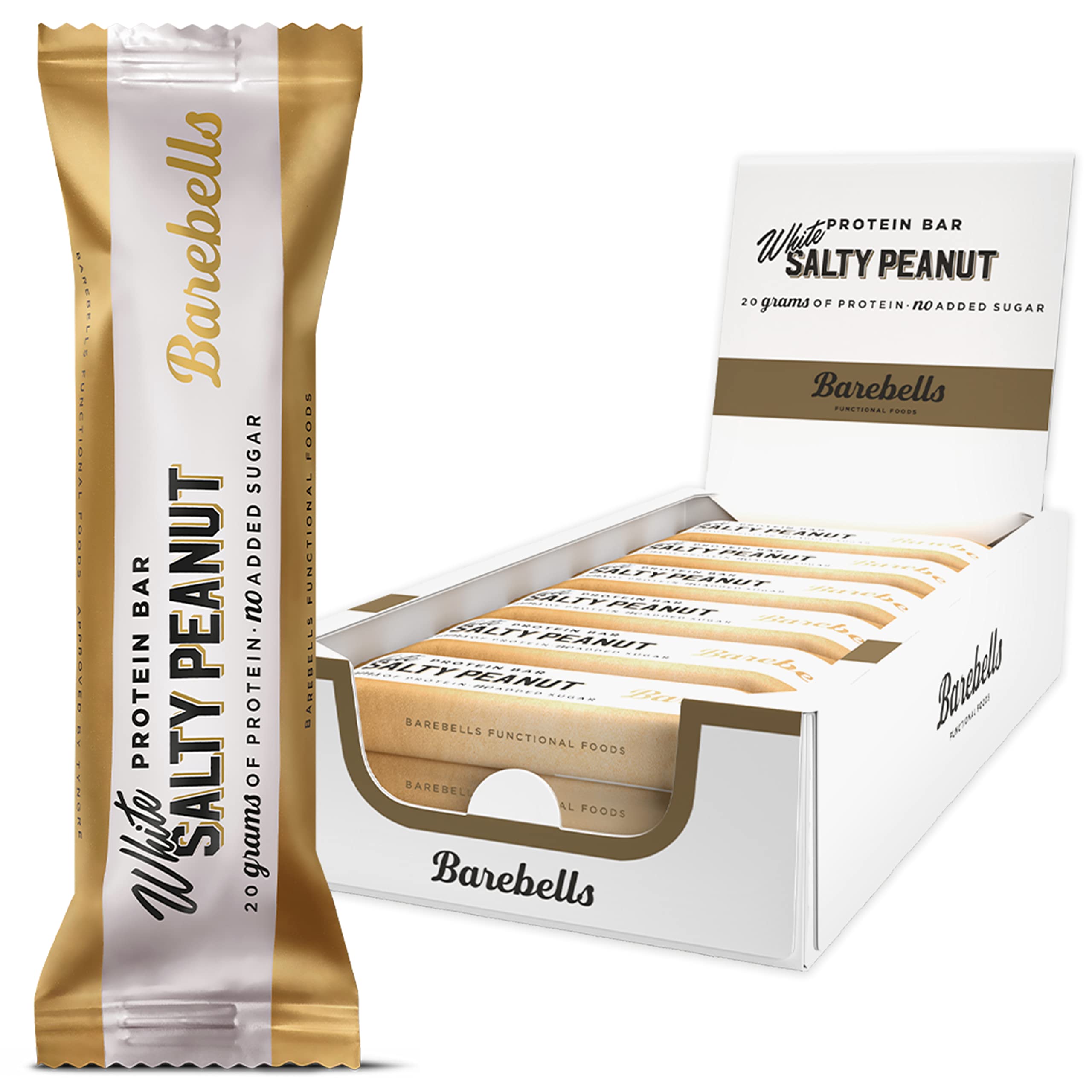 Barebells Protein Bars - 12 Count, 16g High Protein Treats – Sugar Free Chocolate Nutrition Bar, Low Carb – On The Go Breakfast or Post-Workout Snack (Caramel Choco)