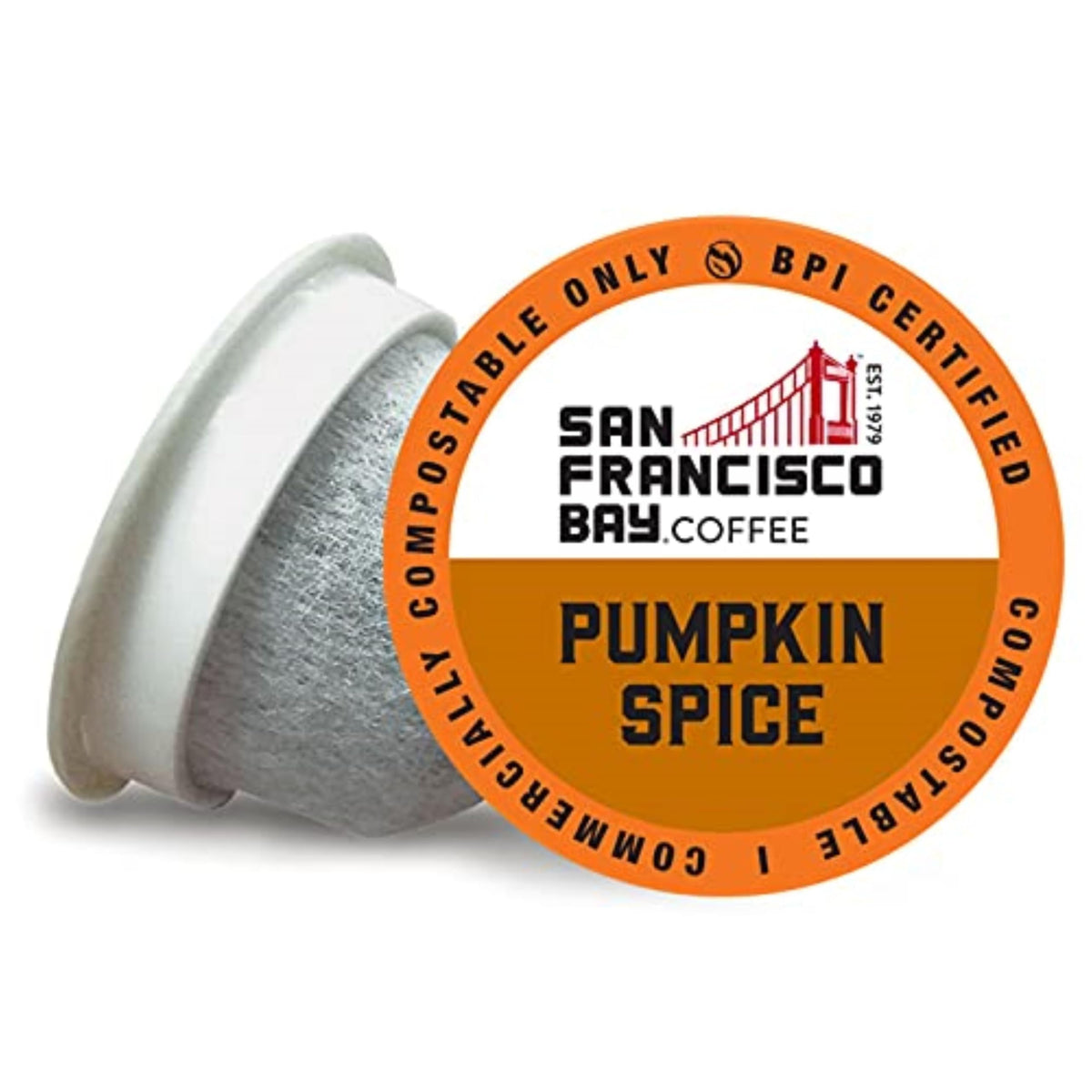 SAN FRANCISCO BAY SF Coffee OneCUP /Dark Roast Compostable Coffee Pods, K Cup Compatible Including Keurig 2.0 (Packaging May Vary), French Roast, 80 Count (Pack of 1)