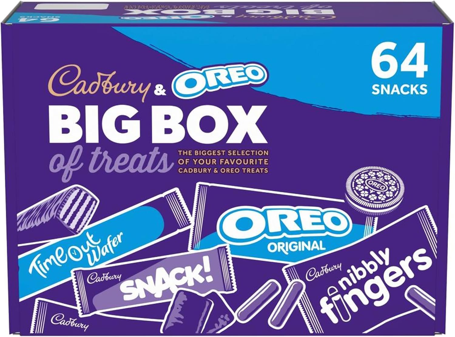 Cadbury Heroes Chocolate Bulk Share Box, Assorted Mini-Size Milk Chocolate Bars, 2 kg (Pack of 1)