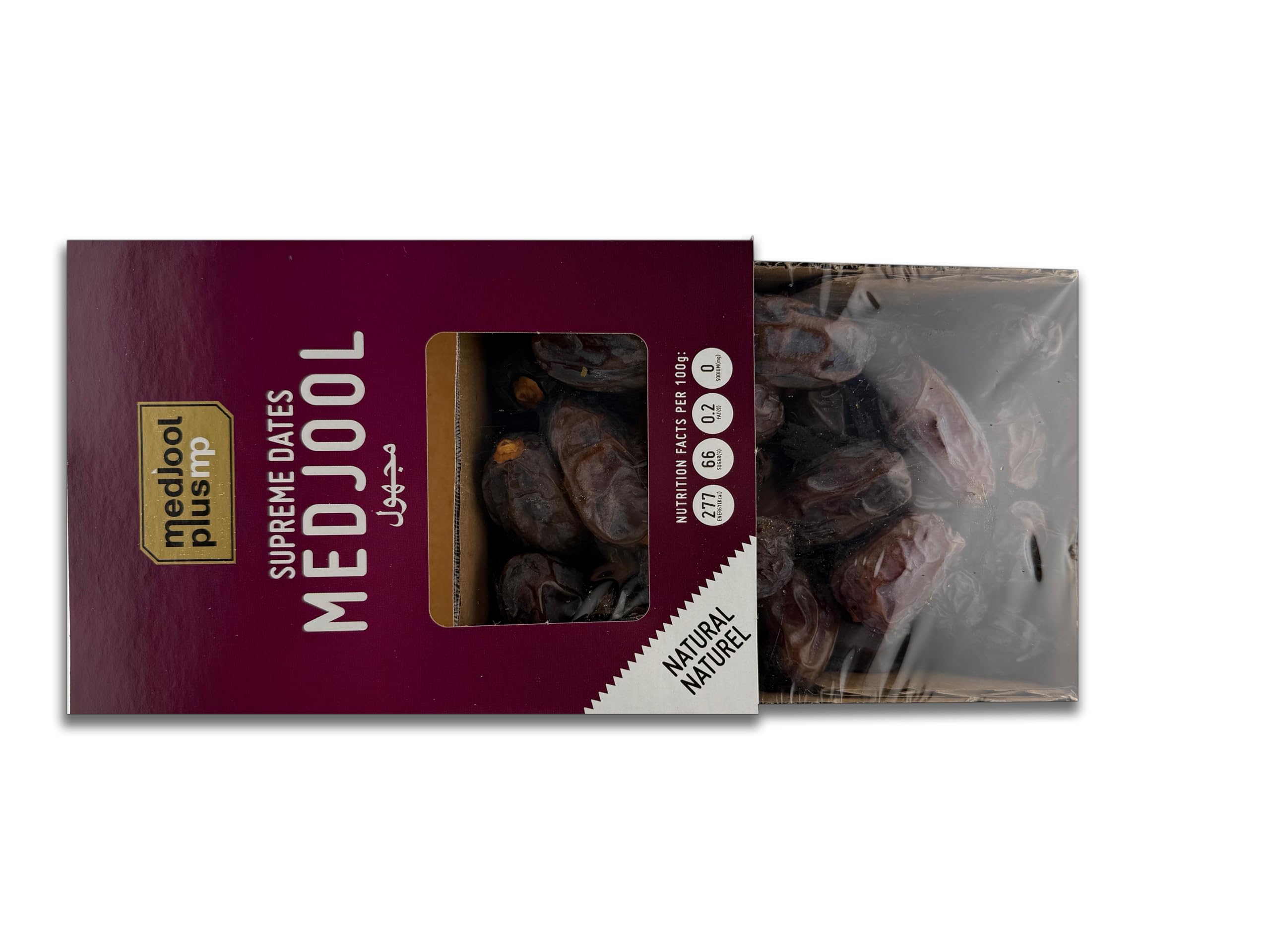 Medjool Plus Choice Grade Medjool Dates 1kg – Premium Jumbo Dates with – Soft, Sweet & Fresh – No Added Sugar – Luxury Gift Box