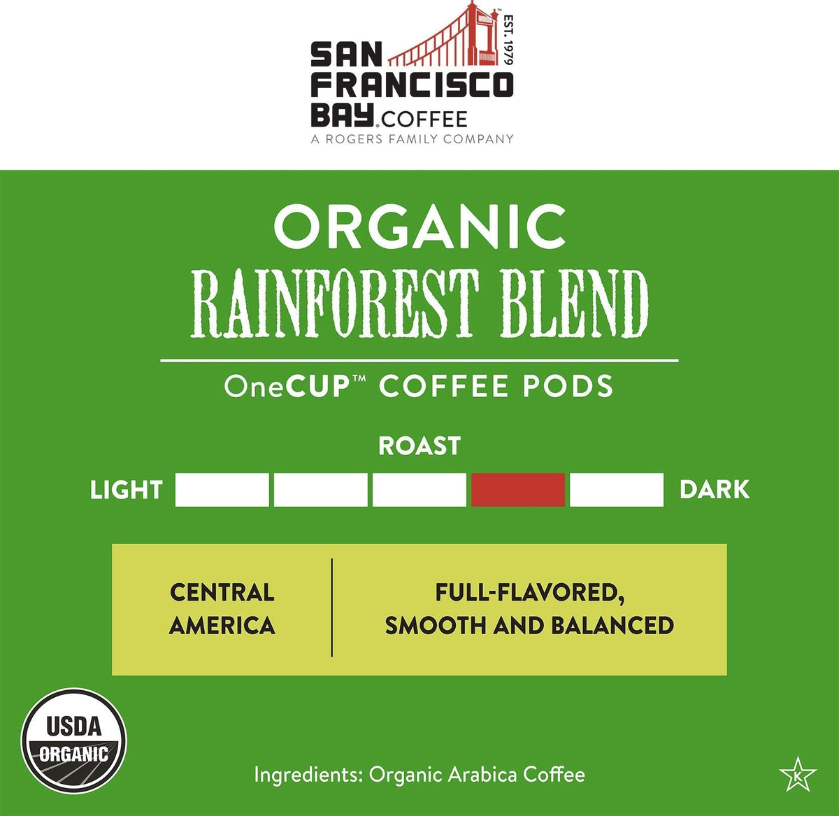 SAN FRANCISCO BAY SF Coffee OneCUP /Dark Roast Compostable Coffee Pods, K Cup Compatible Including Keurig 2.0 (Packaging May Vary), French Roast, 80 Count (Pack of 1)