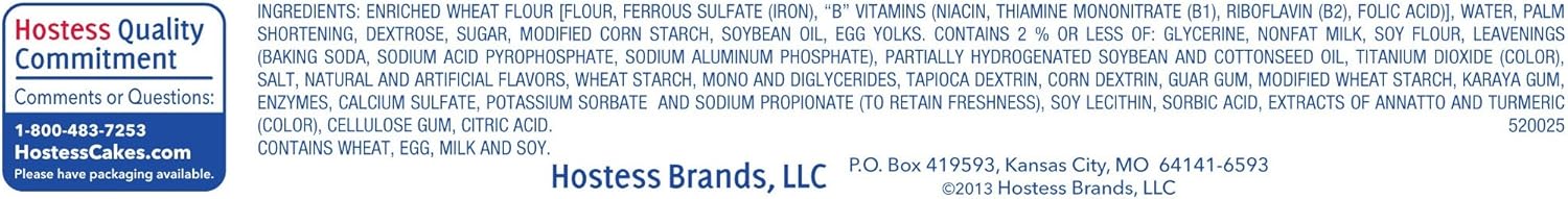 Hostess Donettes Mini Donuts, Powdered Sugar, 3 Ounce, 10 Count