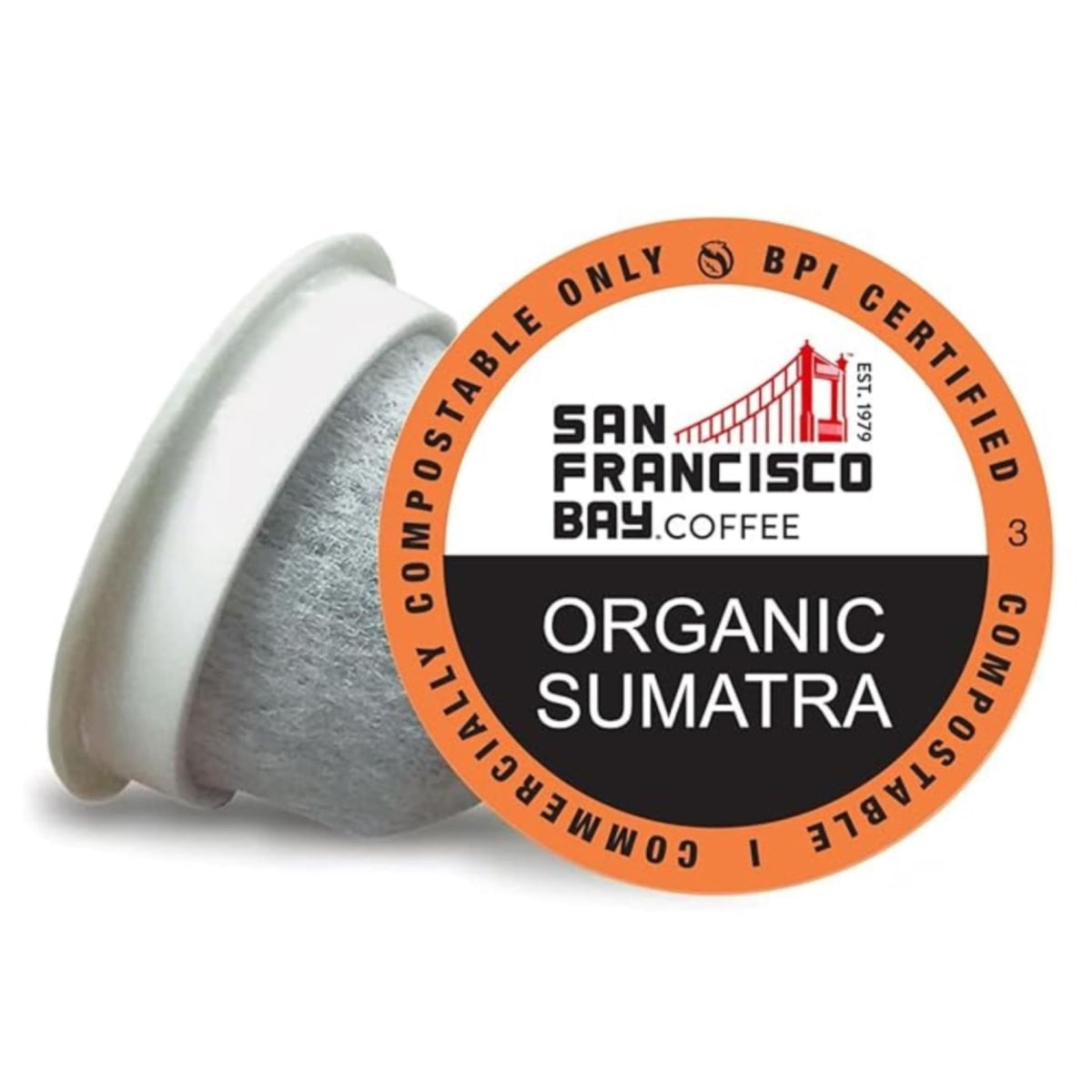 SAN FRANCISCO BAY SF Coffee OneCUP /Dark Roast Compostable Coffee Pods, K Cup Compatible Including Keurig 2.0 (Packaging May Vary), French Roast, 80 Count (Pack of 1)