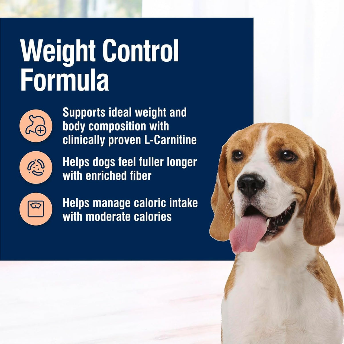 Blue Buffalo True Solutions Weight Control Natural Dry Dog Food for Adult Dogs, Chicken, 24-lb. Bag