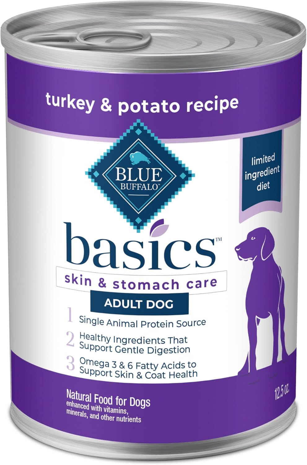 Blue Buffalo Delights Natural Adult Small Breed Wet Dog Food, Variety Pack, Made with Natural Ingredients, Filet Mignon & New York Strip Recipe in Hearty Gravy, 3.5-oz. Cups (12 Count, 6 of Each)