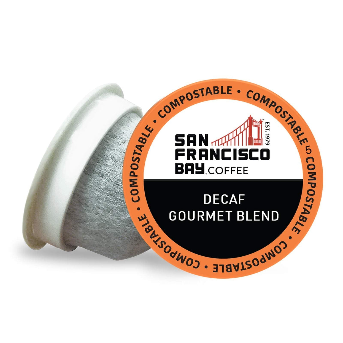 SAN FRANCISCO BAY SF Coffee OneCUP /Dark Roast Compostable Coffee Pods, K Cup Compatible Including Keurig 2.0 (Packaging May Vary), French Roast, 80 Count (Pack of 1)