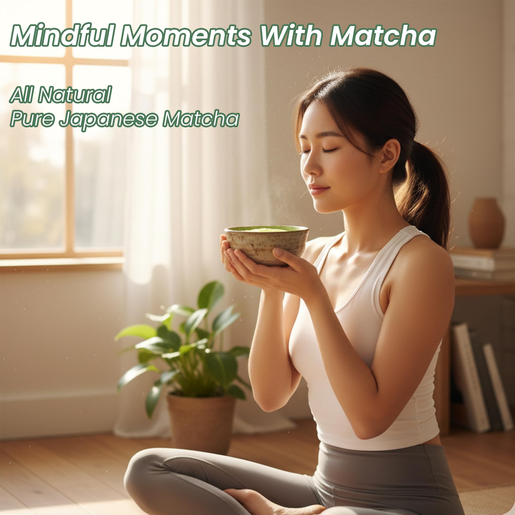 Matchaeco 2 x 50g [100g] Japanese Matcha Green Tea Powder |Authentic Stone Ground Ceremonial Grade From Japan | Natural Energy | Recyclable Jar | Vegan Baking Gift Ideas | Coffee Alternative