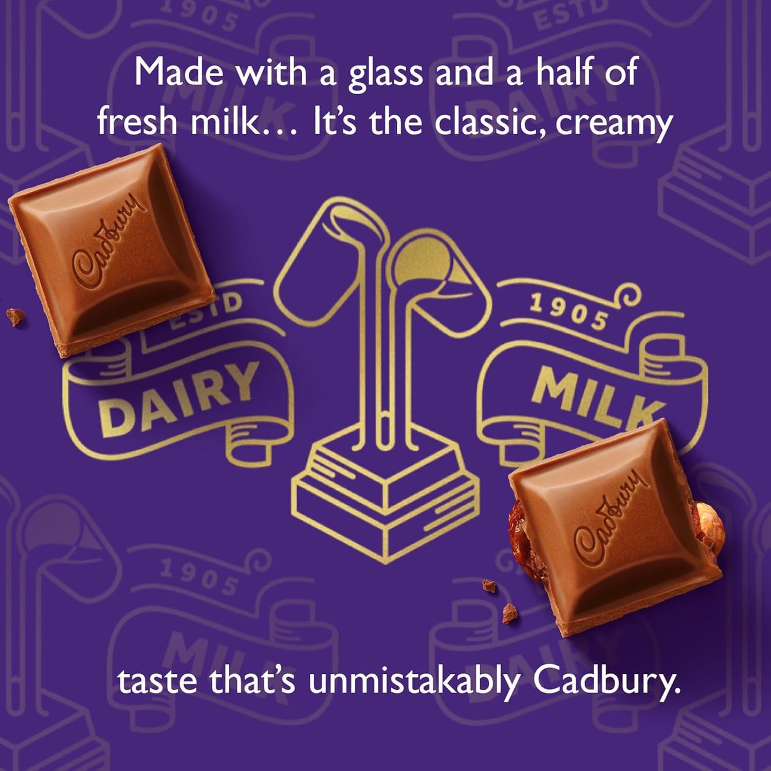 Cadbury Heroes Chocolate Bulk Share Box, Assorted Mini-Size Milk Chocolate Bars, 2 kg (Pack of 1)