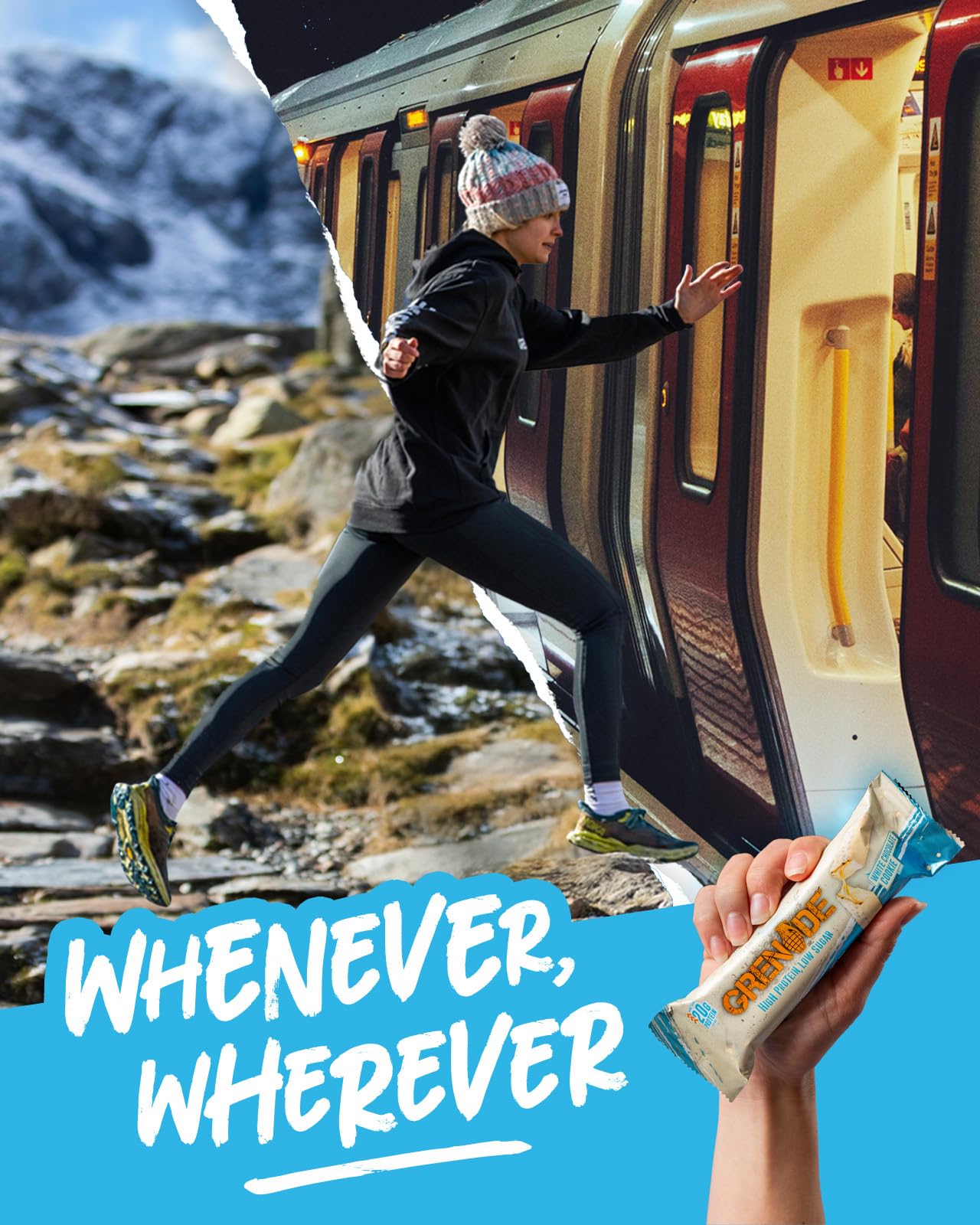 Grenade OREO White High Protein, Low Sugar Bars, 12 x 60 g – 21 g Protein per Snack Bar with Crunchy OREO Pieces & White Chocolate Coating