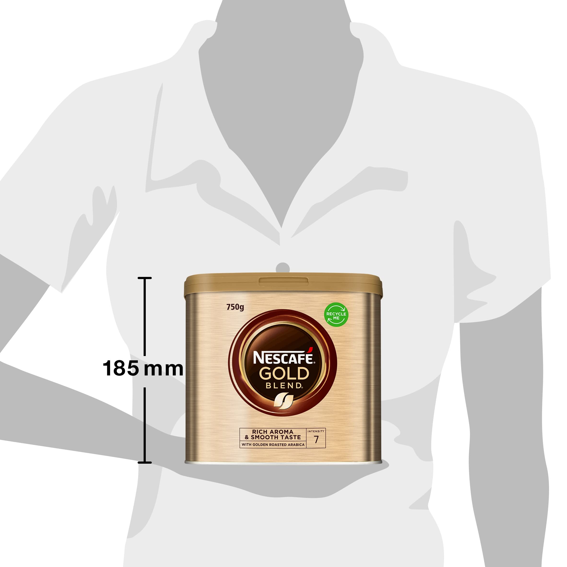 NESCAFÉ Gold Blend Instant Coffee 750g Tin