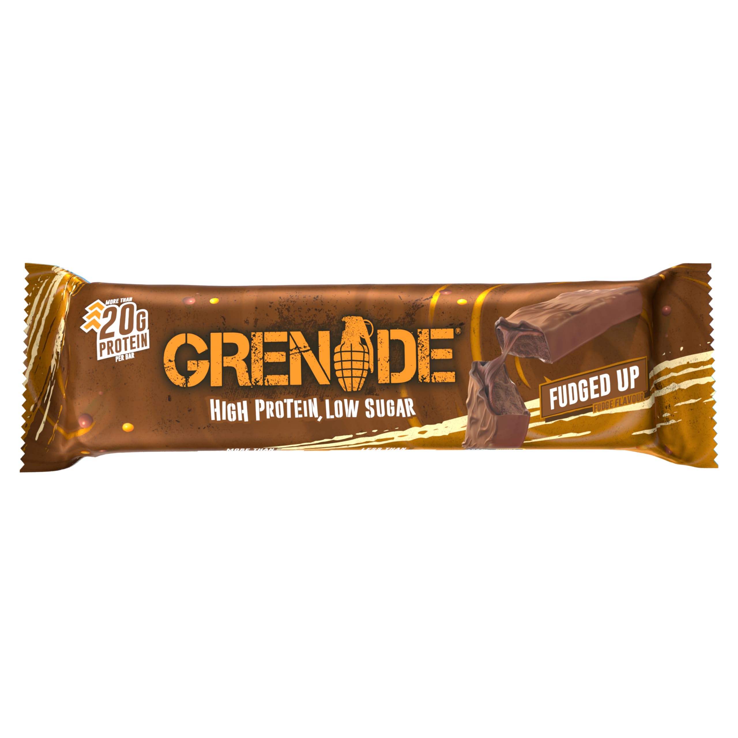 Grenade OREO White High Protein, Low Sugar Bars, 12 x 60 g – 21 g Protein per Snack Bar with Crunchy OREO Pieces & White Chocolate Coating