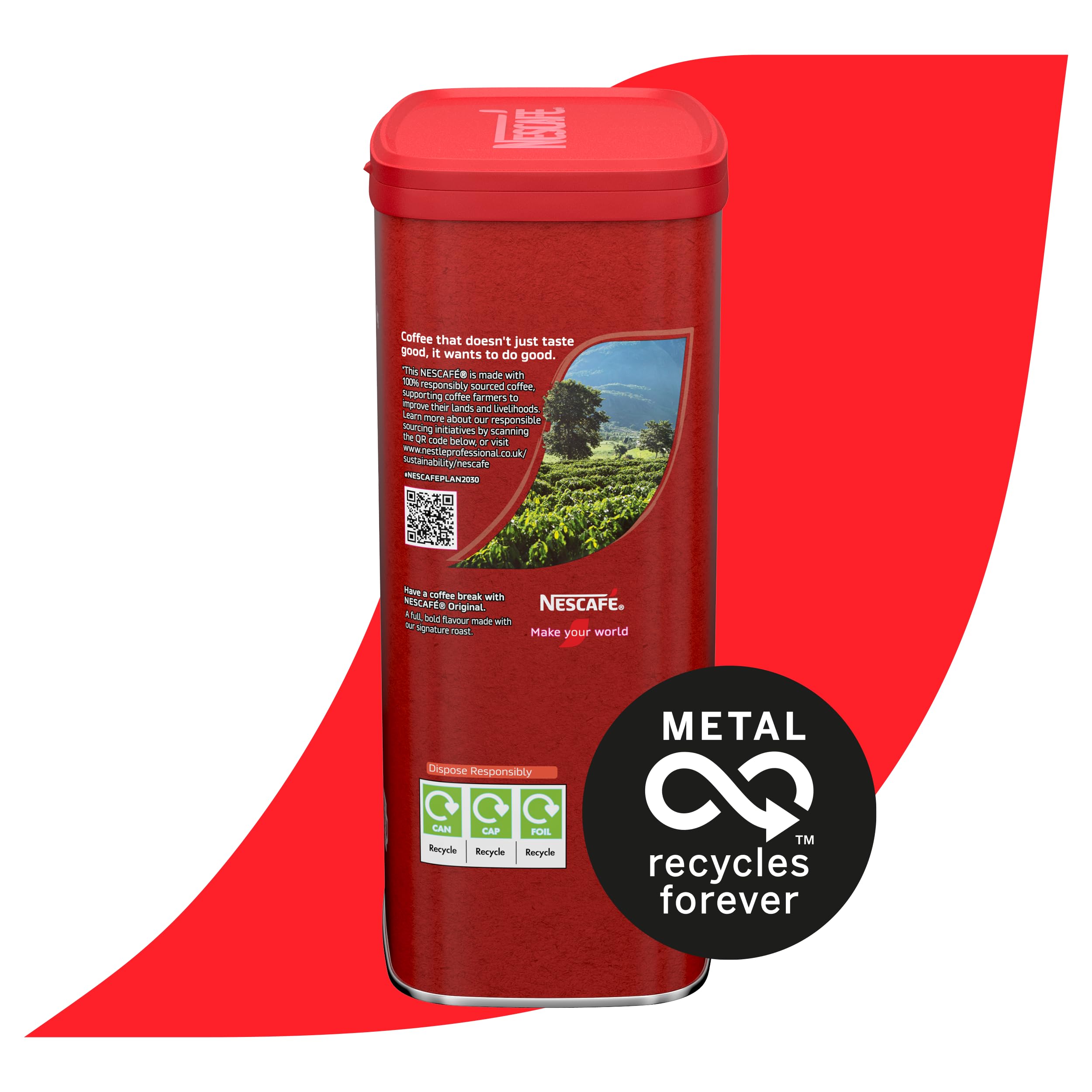 NESCAFÉ Original Instant Coffee 1kg Tin