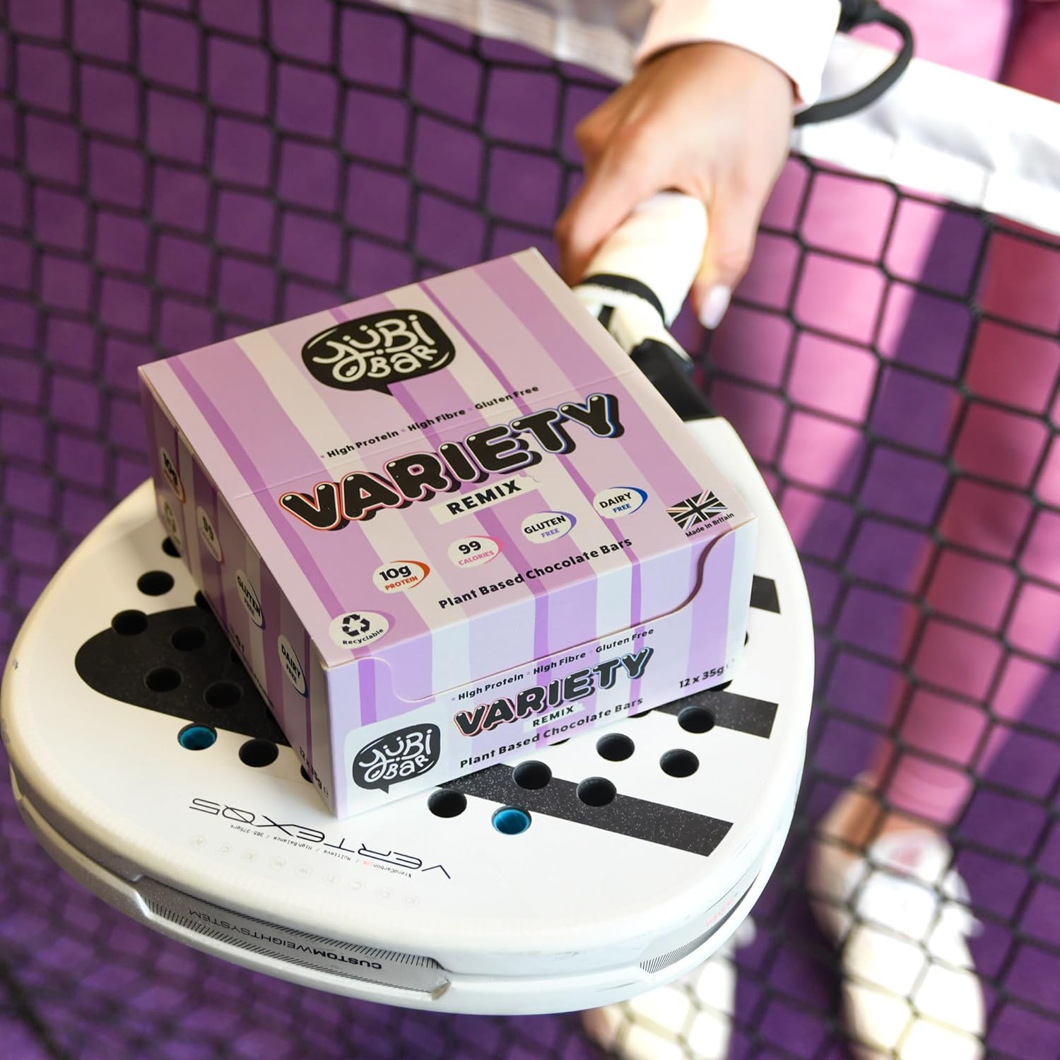 YuBi Variety Mix 12 Pack - Protein Bars - 99 Calories, High Protein, High Fibre, Low Sugar, Gluten Free and Dairy Free - Healthy Snacks/Nutrition Bar - Chocolate Bars - 420g