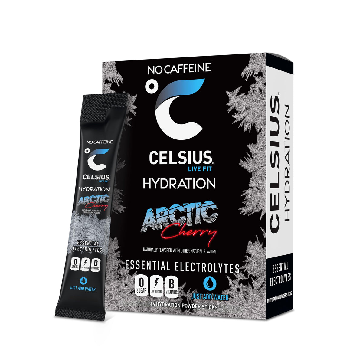 Celsius Hydration™ Blue Razz, Sugar Free Electrolyte Hydration Drink Mix (Pack of 14)