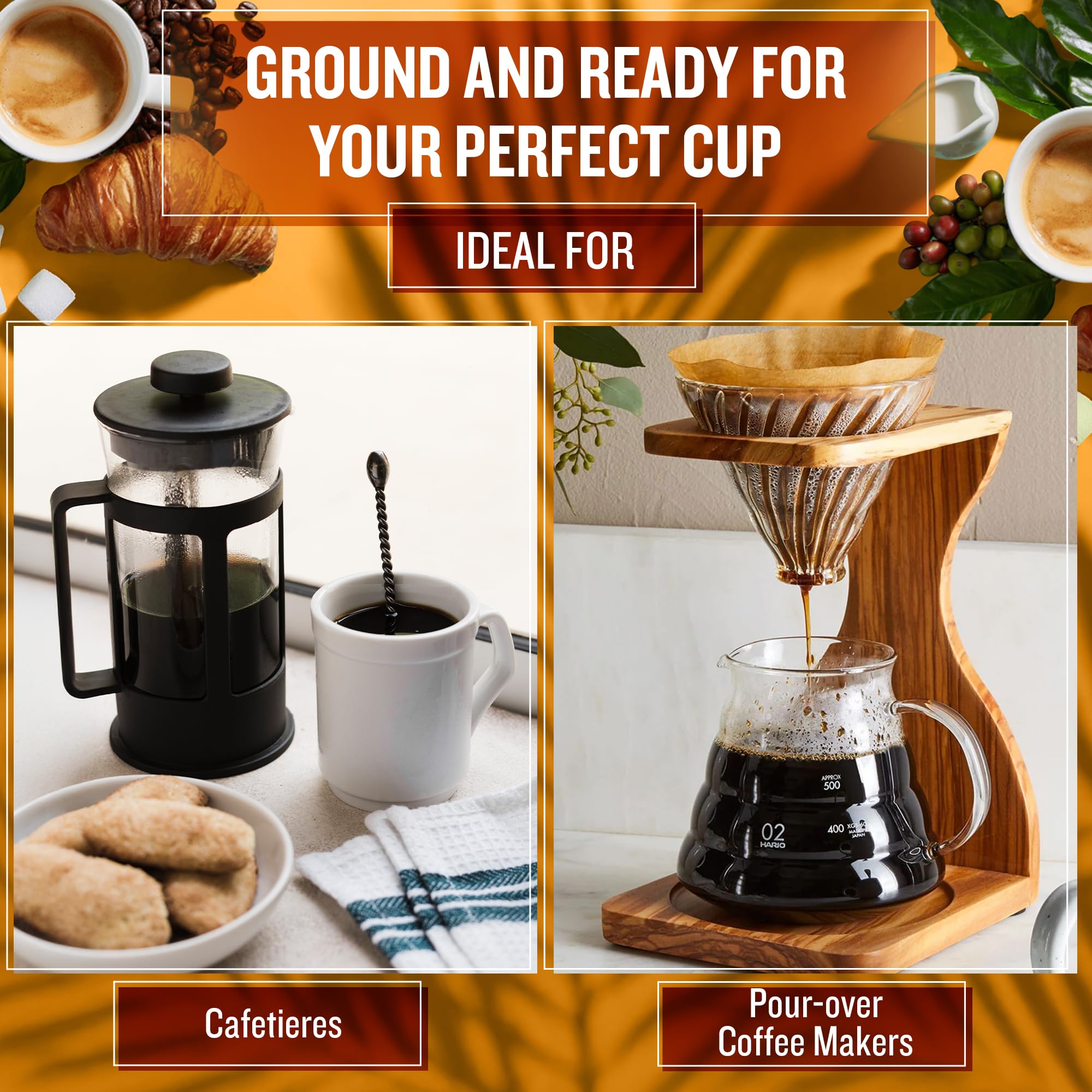 Coffee Masters Coffee Beans 1kg Exclusive Master Blend - 100% Arabica, Medium Dark Roasted Whole Bean Ideal for Espresso Machines