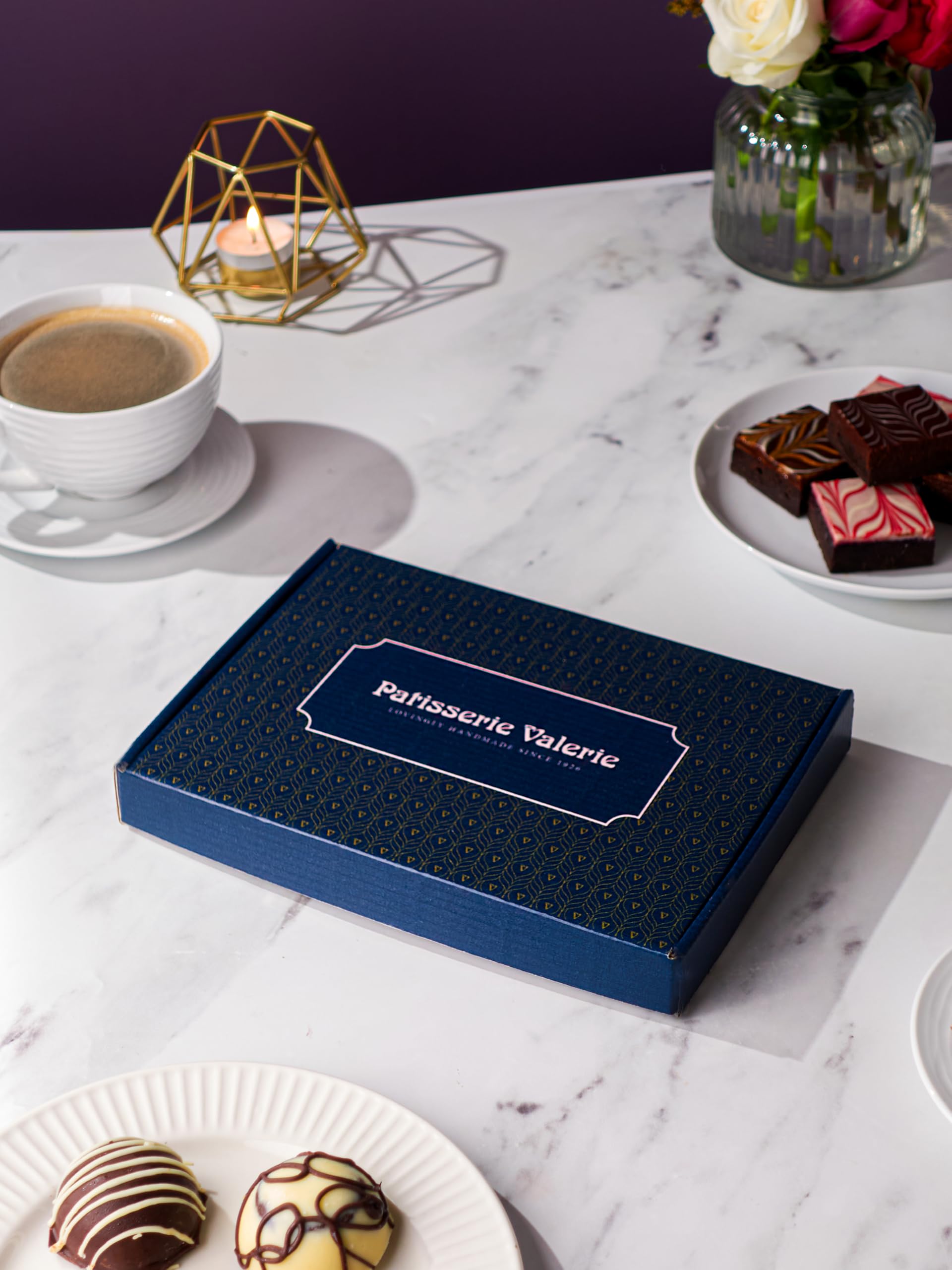 Patisserie Valerie Chocolate Cake Bites, 12 Pack -Finest Sponge Combined with Buttercream, Coated in Decadent Chocolate and Finished with Artisanal Drizzle.