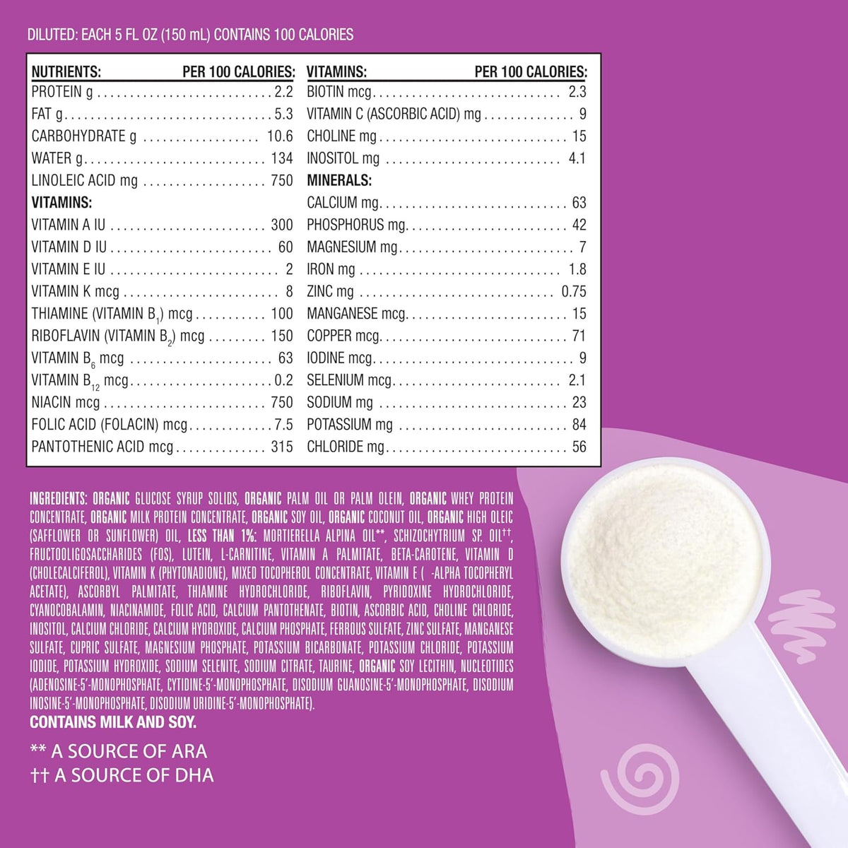 Earth's Best Organic Sensitivity Infant Formula with Iron, For Baby's First 12 Months, 32 oz (907 g)
