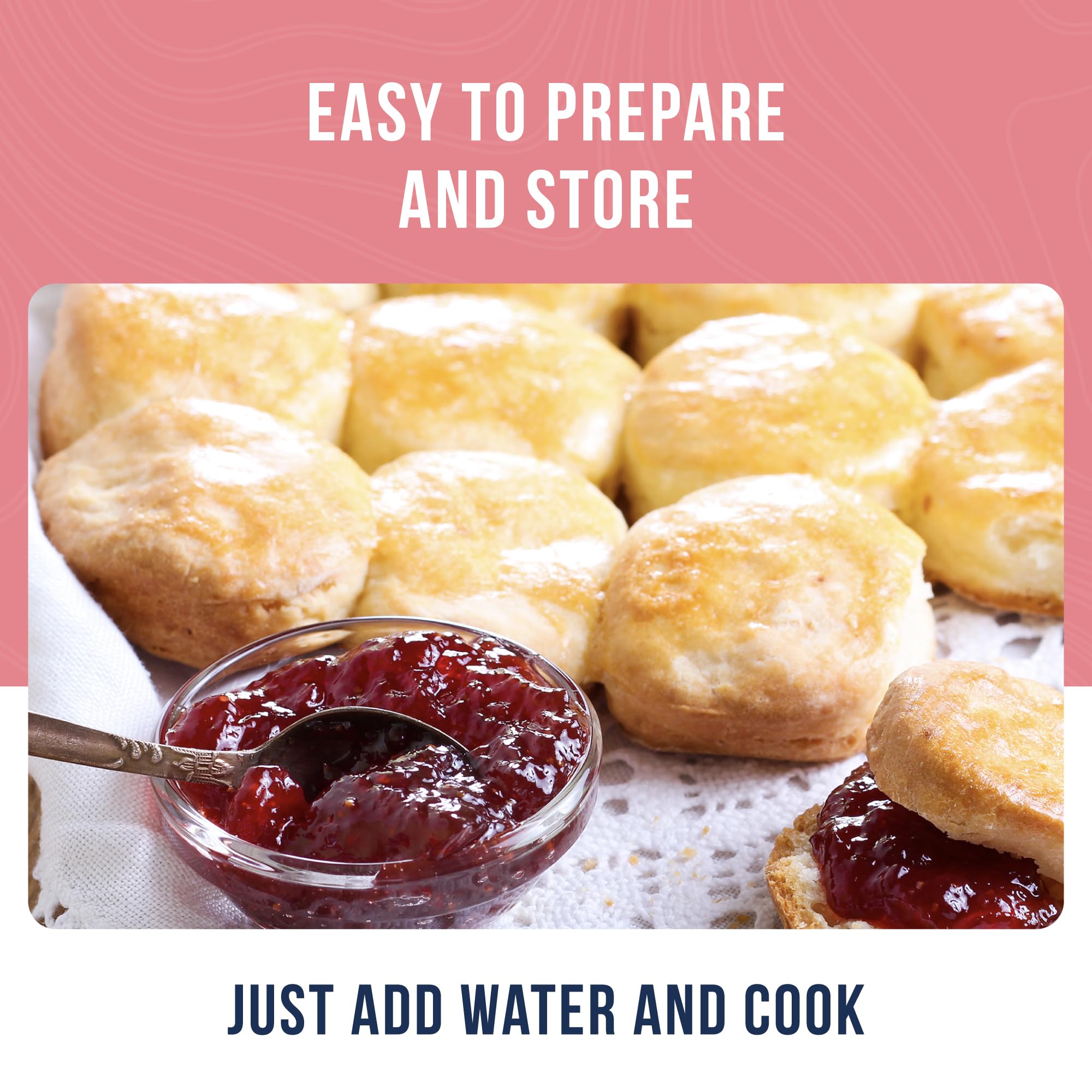 Augason Farms Emergency Food Honey White Bread & Roll Mix, 58 oz by Augason Farms