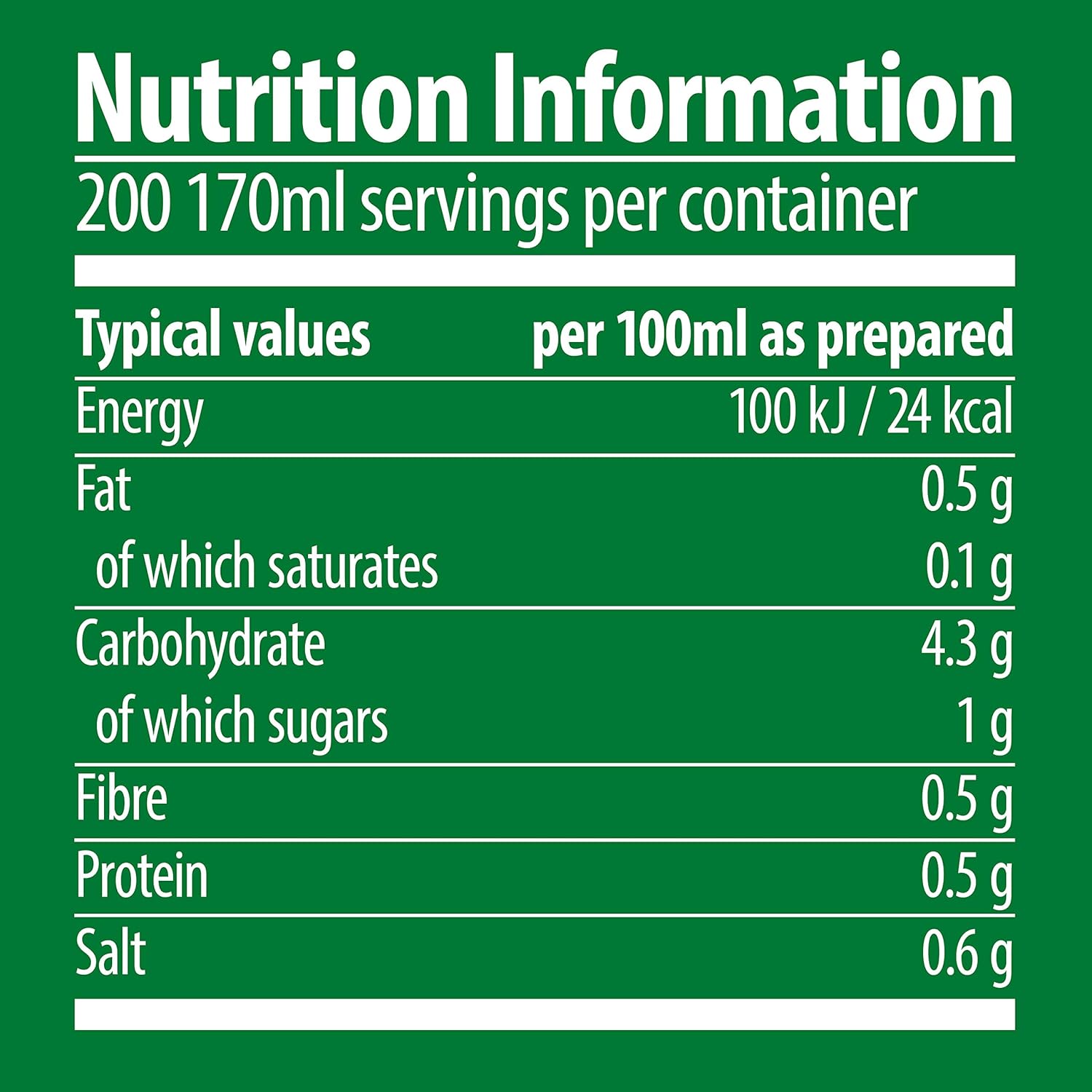 Knorr Professional Chicken Soup Mix, 200 Portions (Makes 34 Litres), 1 Pack