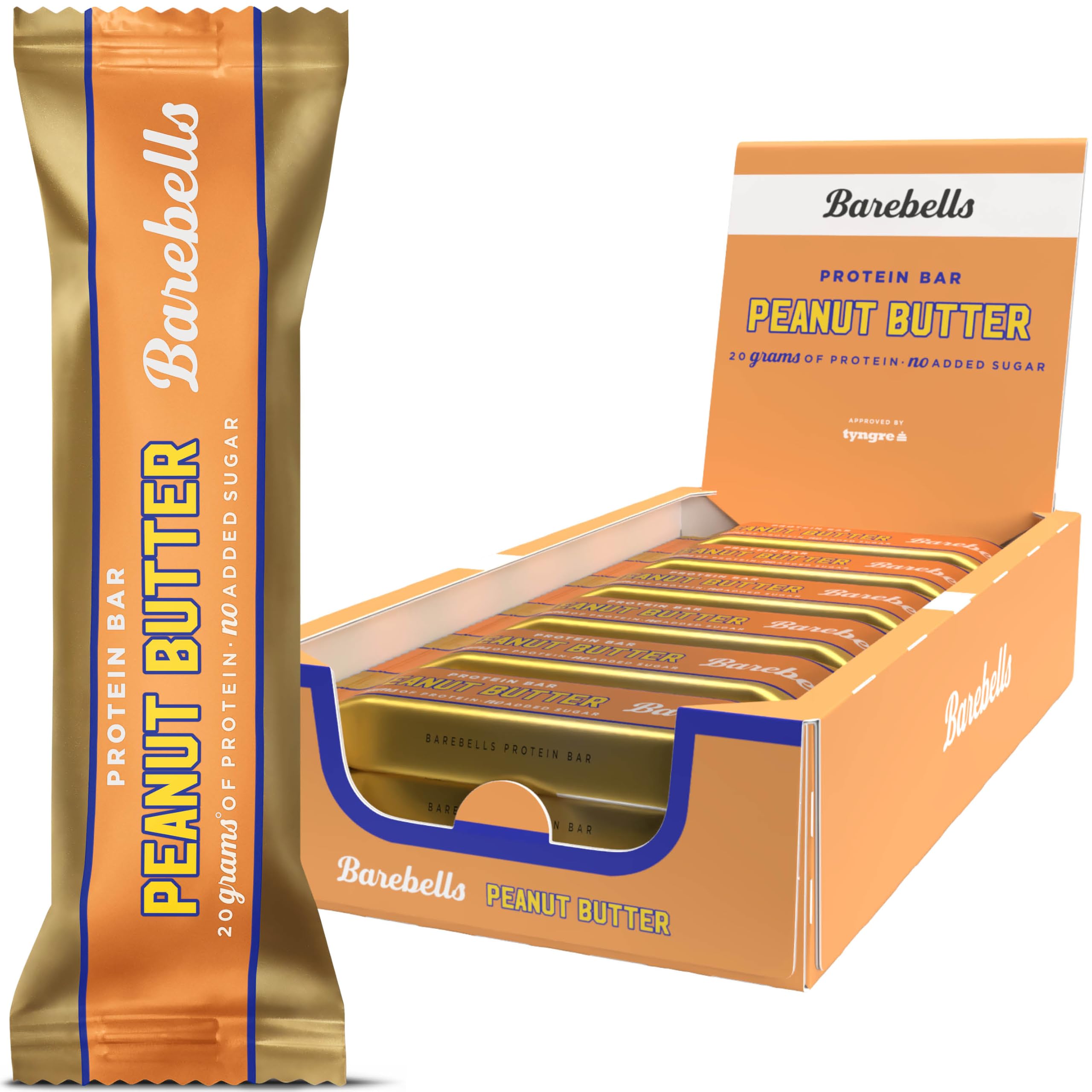 Barebells Protein Bars - 12 Count, 16g High Protein Treats – Sugar Free Chocolate Nutrition Bar, Low Carb – On The Go Breakfast or Post-Workout Snack (Caramel Choco)