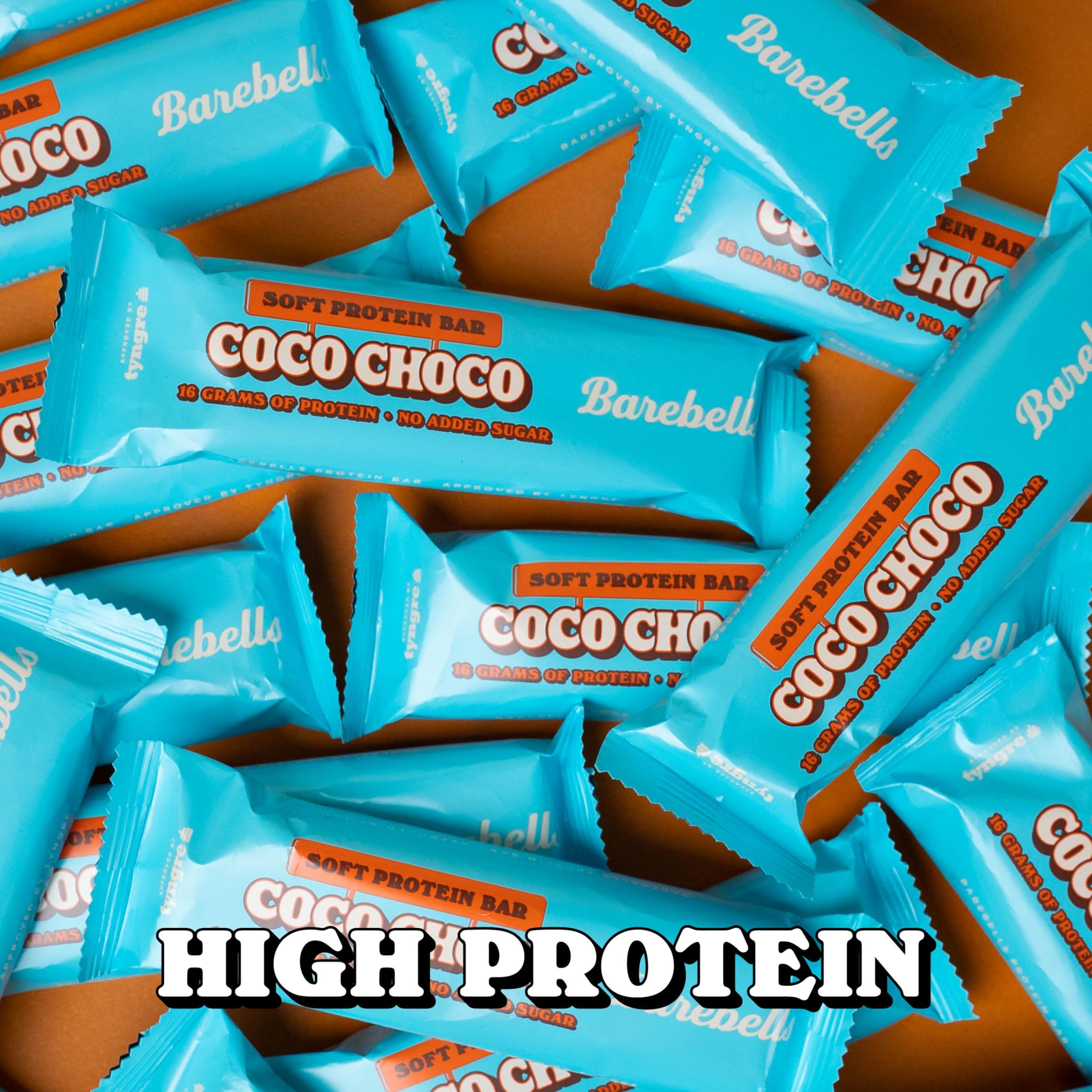 Barebells Protein Bars - 12 Count, 16g High Protein Treats – Sugar Free Chocolate Nutrition Bar, Low Carb – On The Go Breakfast or Post-Workout Snack (Caramel Choco)