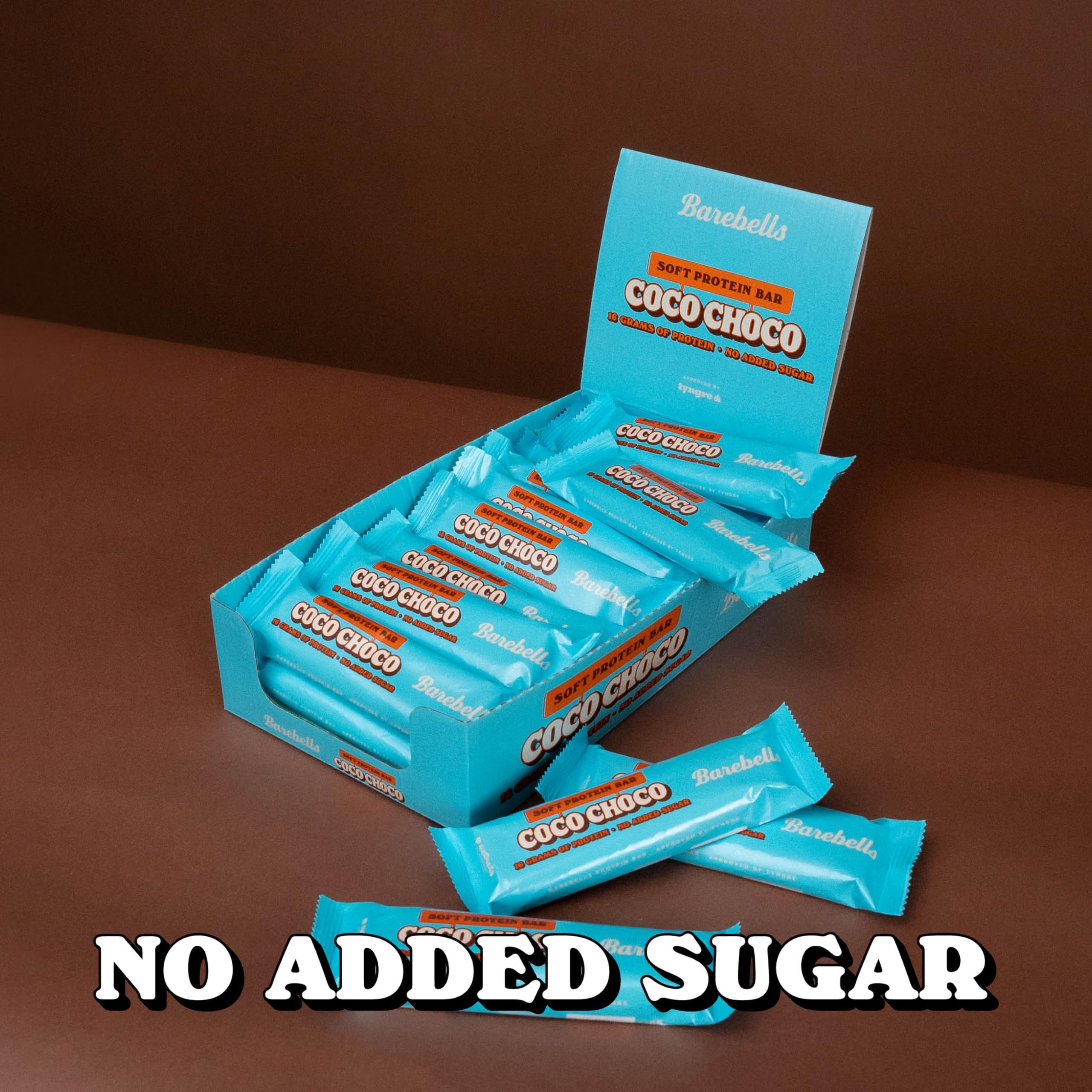 Barebells Protein Bars - 12 Count, 16g High Protein Treats – Sugar Free Chocolate Nutrition Bar, Low Carb – On The Go Breakfast or Post-Workout Snack (Caramel Choco)