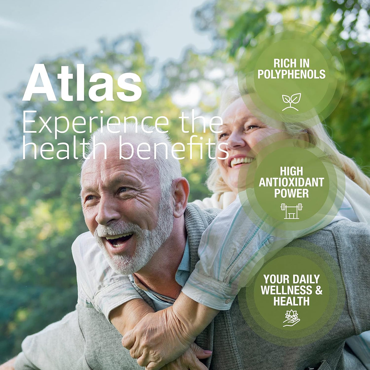 Atlas 750 mL Organic Cold Press Extra Virgin Olive Oil in Glass Bottle, Polyphenol Rich from Morocco | Newly Harvested Unprocessed from One Single Family Farm | Moroccan EVOO Trusted by Award-Winning Chefs