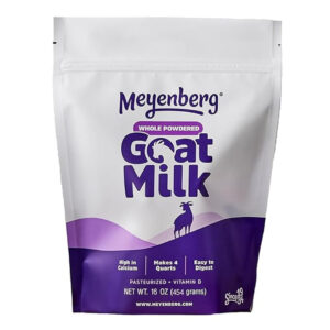 Meyenberg Whole Powdered Goat Milk, 16oz pouch, Amazon Exclusive, Kosher, Gluten Free, 6pk